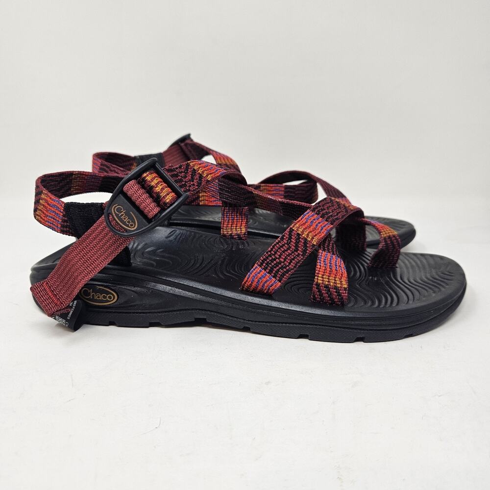 Chaco Womens Shoes Sandals sz 10 Red Black